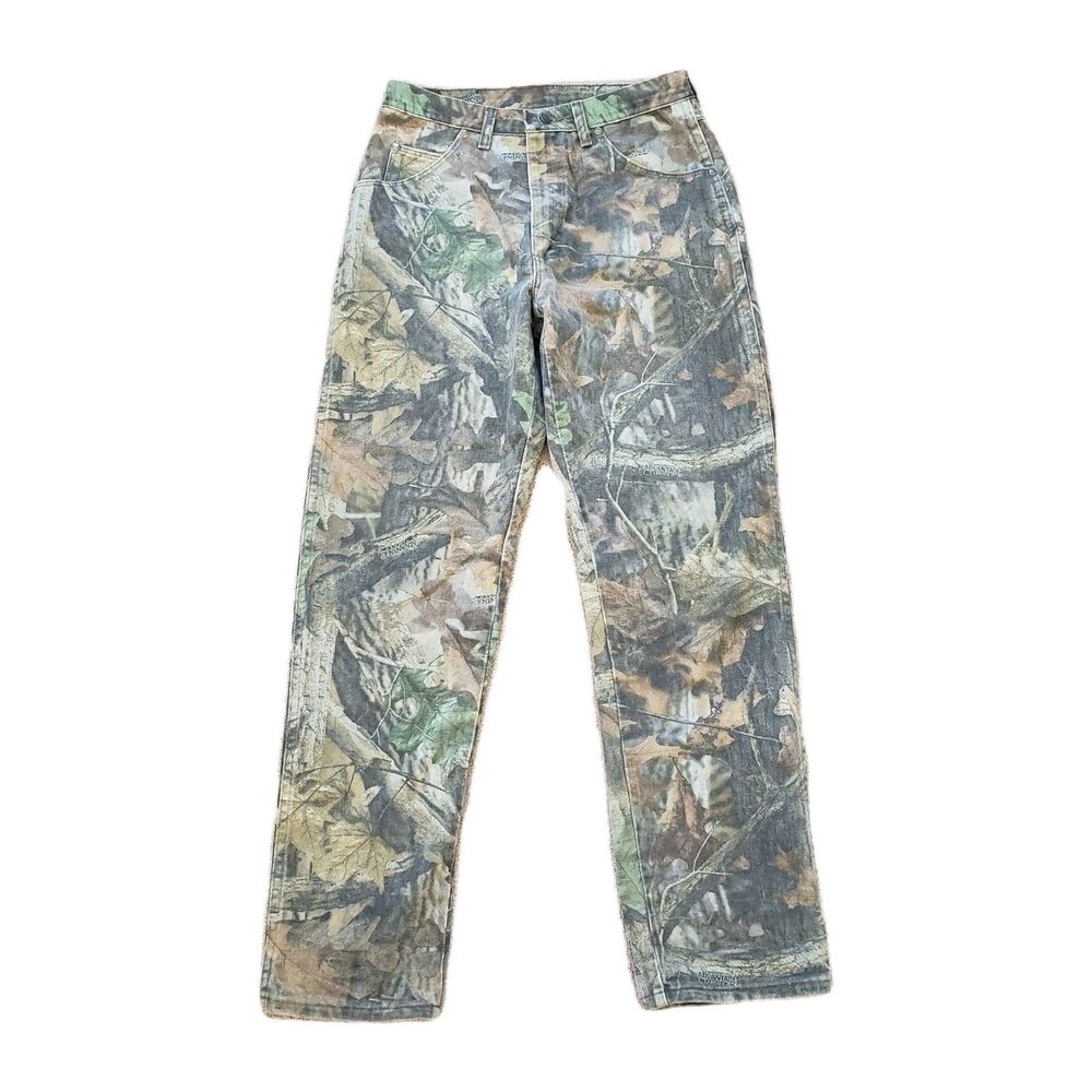 Vintage Wrangler Pro Gear Sz 32x32(FITS 30x32) USA Made Mens Camouflage Pants